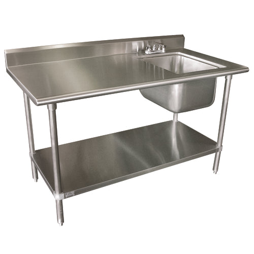 Advance Tabco KMS-11B-304R 48" Work Table