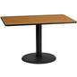 Flash Furniture XU-NATTB-3048-TR24-GG Dining Table