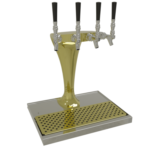 Glastender CBT-4-GFR 18" Draft Beer Tower