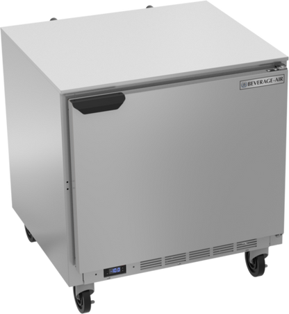 Beverage-Air UCF32AHC 32" Solid Door Undercounter Freezer