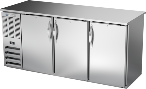 Beverage-Air BBN72HC-PT-S 72" Solid Door Back Bar Cooler