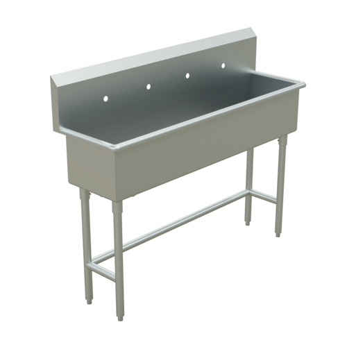 Winholt WS1T4514-IT-KT 48" Compartment Sink