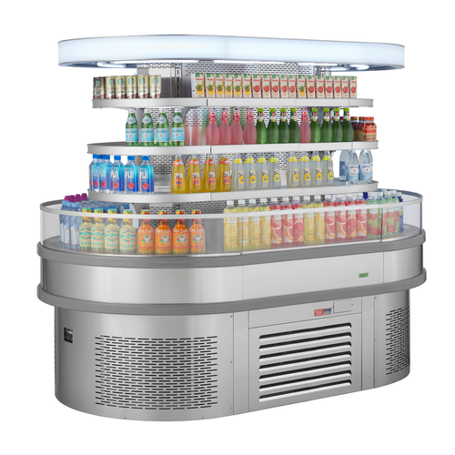 Turbo Air TIOM-36RSRS-N 48" Refrigerated Display Case