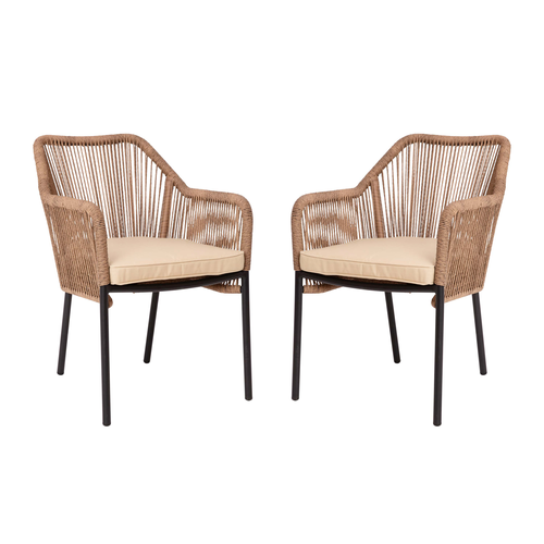 Flash Furniture SDA-AD892006-NAT-2-GG 22" Patio Chair