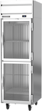 Beverage-Air HRS1HC-1HG 26" 1 Section Glass Door Reach-In Refrigerator