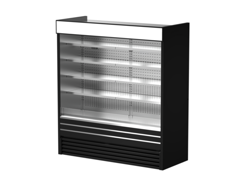Turbo Air TOM-72EBS-N 72" Open Air Merchandiser
