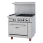 Migali C-RO4B-12GL-LP 36" Gas Restaurant Range