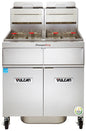 Vulcan 3TR85DF 63" (3) 85 lb Gas Fryer Battery
