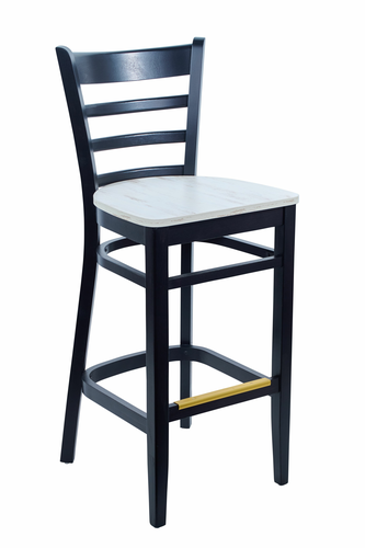BFM Seating ZWB101BL R 17" Barstool