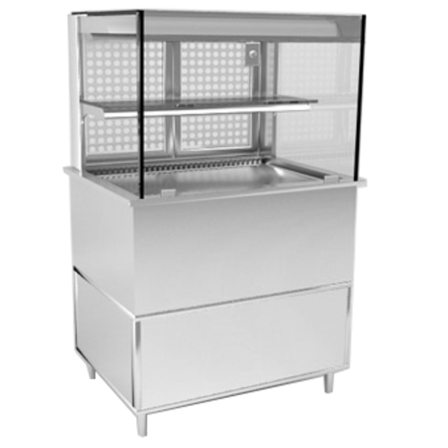 RPI VIAS2-20-R-SQ-SC-NOS 27 3/8" Open Air Merchandiser