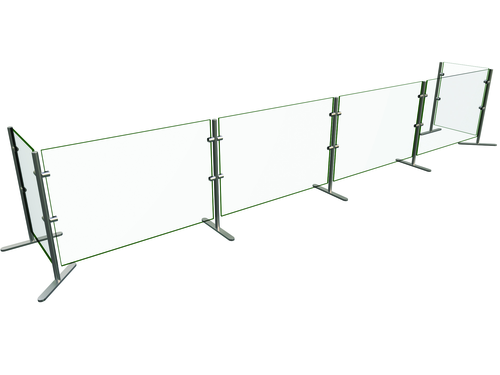 Hatco EP6-144 144" Sneeze Guard