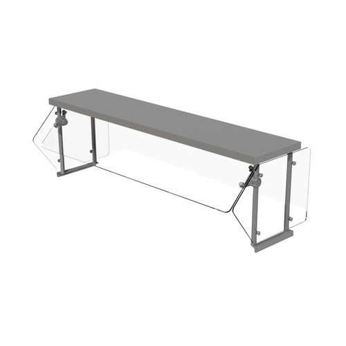Advance Tabco NSG-15-2WELL 33 3/8" Sneeze Guard