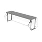 Advance Tabco NSG-15-2WELL 33 3/8" Sneeze Guard