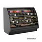 Structural Concepts GHSS860RLB (CURVED) 99 3/4" Refrigerated Display Case