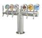 Micro Matic METRO-T-6PSSKR-M Draft Beer Tower