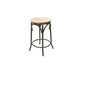 BFM Seating JS800BNTW-SB 15 1/2" Barstool