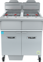 Vulcan 2VHG70AF 39 1/4" (2) 75 lb Gas Fryer Battery