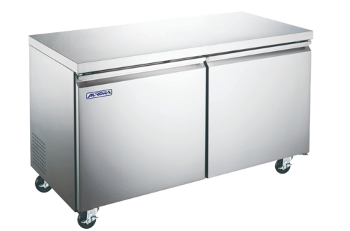 Omcan 59055 47 1/4" Solid Door Undercounter Freezer