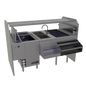 Glastender PSC-66L 66" Underbar Ice Bin / Cocktail Station