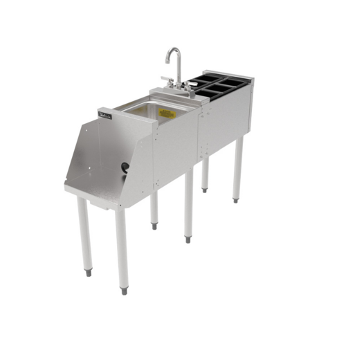Perlick TSS18BS 18" Underbar Ice Bin / Cocktail Station