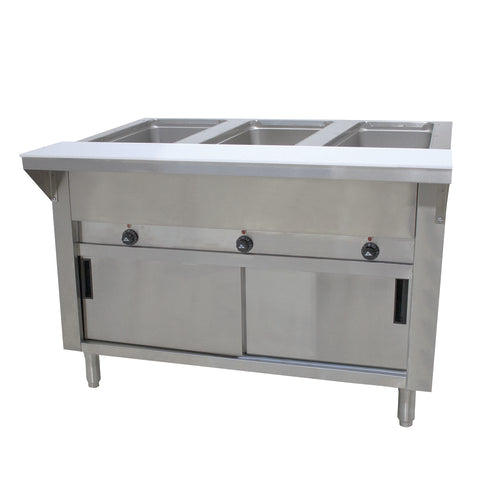 Advance Tabco SW-3E-120-DR 47 1/8" Electric Serving Counter