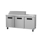 Hoshizaki SR72B-12 72" Sandwich / Salad Prep Table
