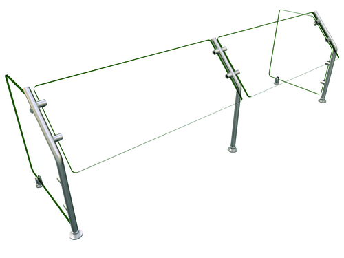 Hatco ES31-72" Sneeze Guard
