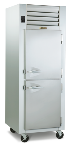 Traulsen G1200- 29 7/8" 1 Section Solid Door Reach-In Freezer