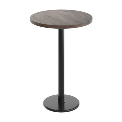 Flash Furniture GSF-RD30-DKBRN-TR18B-GG 30" Table Top