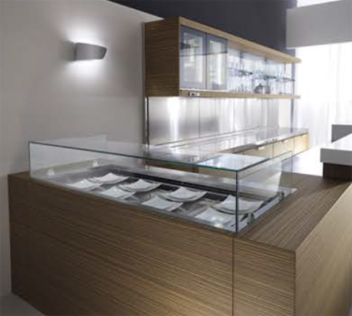 Oscartek GEM R4 CBM1500 59 1/8" Refrigerated Display Case