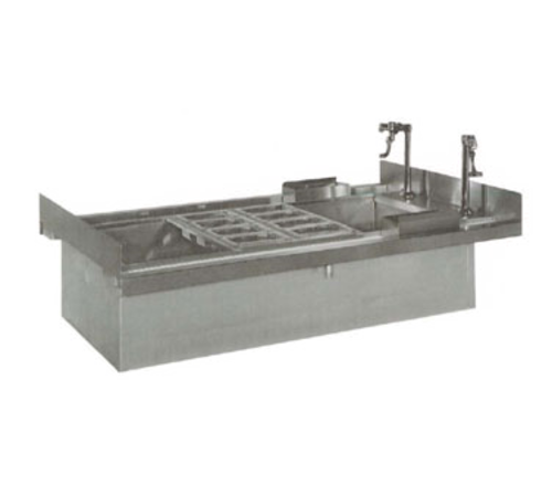 La Rosa 5571 71" Underbar Ice Bin / Cocktail Station