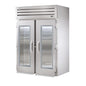 True STR2RRI-2G-HC 68" 2 Section Glass Door Roll-In Refrigerator