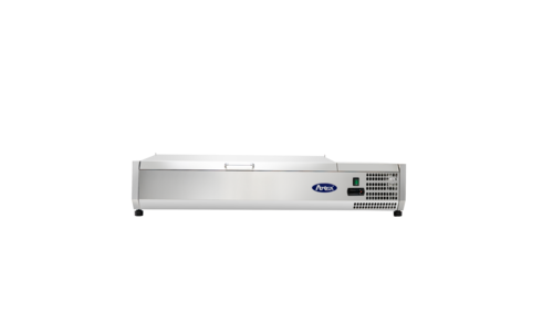 Atosa MSCT-48-10 50 1/8" 1 Door 10 Pan Mega Top Sandwich / Salad Prep Table