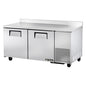 True TWT-67F-HC 67 1/4" Worktop Freezer