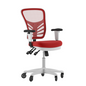 Flash Furniture HL-0001-WH-RED-RLB-GG 25 1/2" Dining Chair