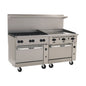 Vulcan 72CC-6B36GT 72" 6 Burner Gas Restaurant Range