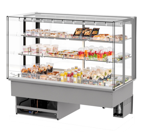 Fri-Jado MCC 60-3 C SS PT 59" Refrigerated Merchandiser
