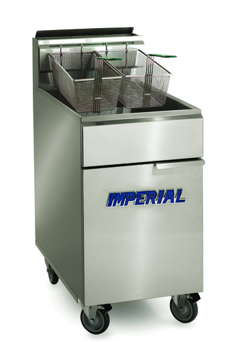 Imperial IFS-75-OP 19 1/2" 75 lb Gas Floor Fryer