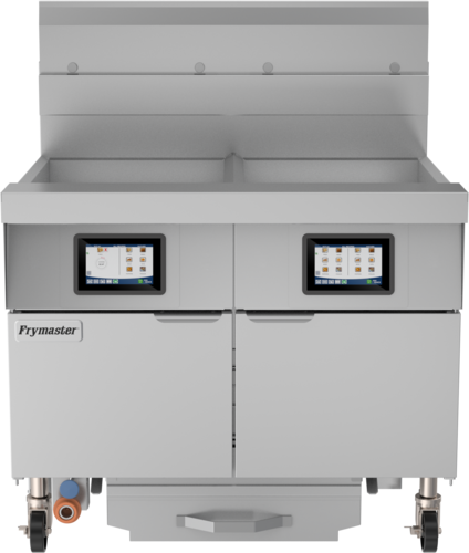 Frymaster 2FQG80T 40 3/8" (2) 80 lb Gas Fryer Battery