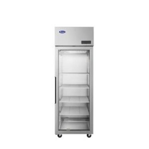 Atosa PLUS-R1-GS-R-PT 30" 1 Section Glass Door Pass-Thru Refrigerator