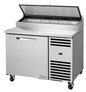 True TPP-AT-44-HC~SPEC3~HGTP 44 5/8" 1 Door Pizza Prep Table