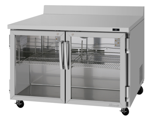 Turbo Air PWR-48-G-N 48 1/4" 2 Doors Worktop Refrigerator