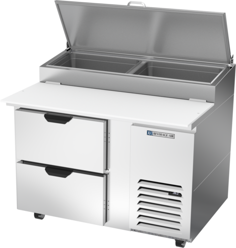 Beverage-Air DPD46HC-2 46" 2 Drawer Pizza Prep Table