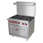 Entree R4-C 24" Gas Restaurant Range