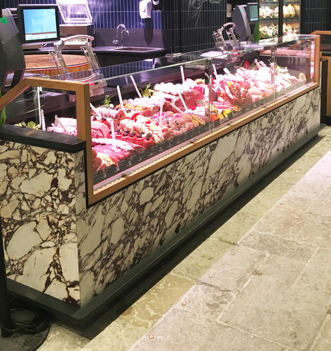 Oscartek ROSA RMA90C 78 1/8" Refrigerated Deli Case