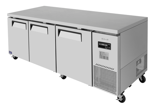 Turbo Air JUR-93D-N 93" Solid Door Undercounter Refrigerator