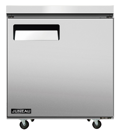 Omcan 58011 27 5/8" Solid Door Undercounter Freezer