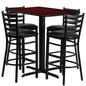 Flash Furniture HDBF1018-GG Dining Set