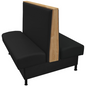 Oak Street MAR-7242-DBL 72" Booth