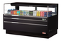 Turbo Air TOM-60L-UFD-W(B)-1S-N 58 3/4" Open Air Merchandiser